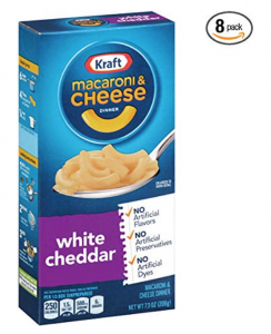 Kraft Macaroni and Cheese Dinner White Cheddar 8-Count Just $5.76 Shipped!