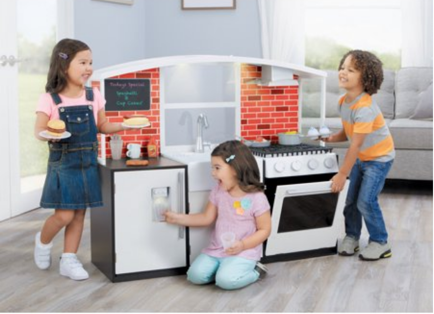 Little Tikes Modern Wooden Kitchen Just $99.99! (Reg. $249.99)