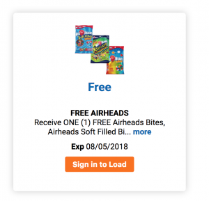 Kroger & Affiliates FREE Friday Download Coupon For FREE Airhead Bites Candy!