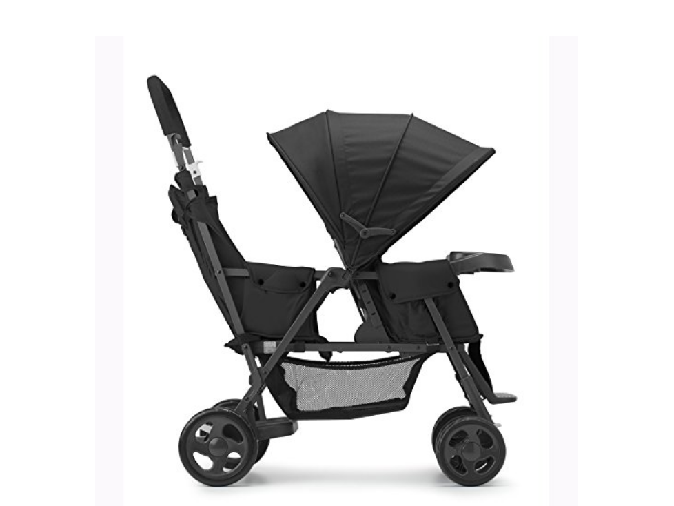 JOOVY Caboose Too Graphite Stand-On Tandem Stroller $111.35! (Reg. $179.99)