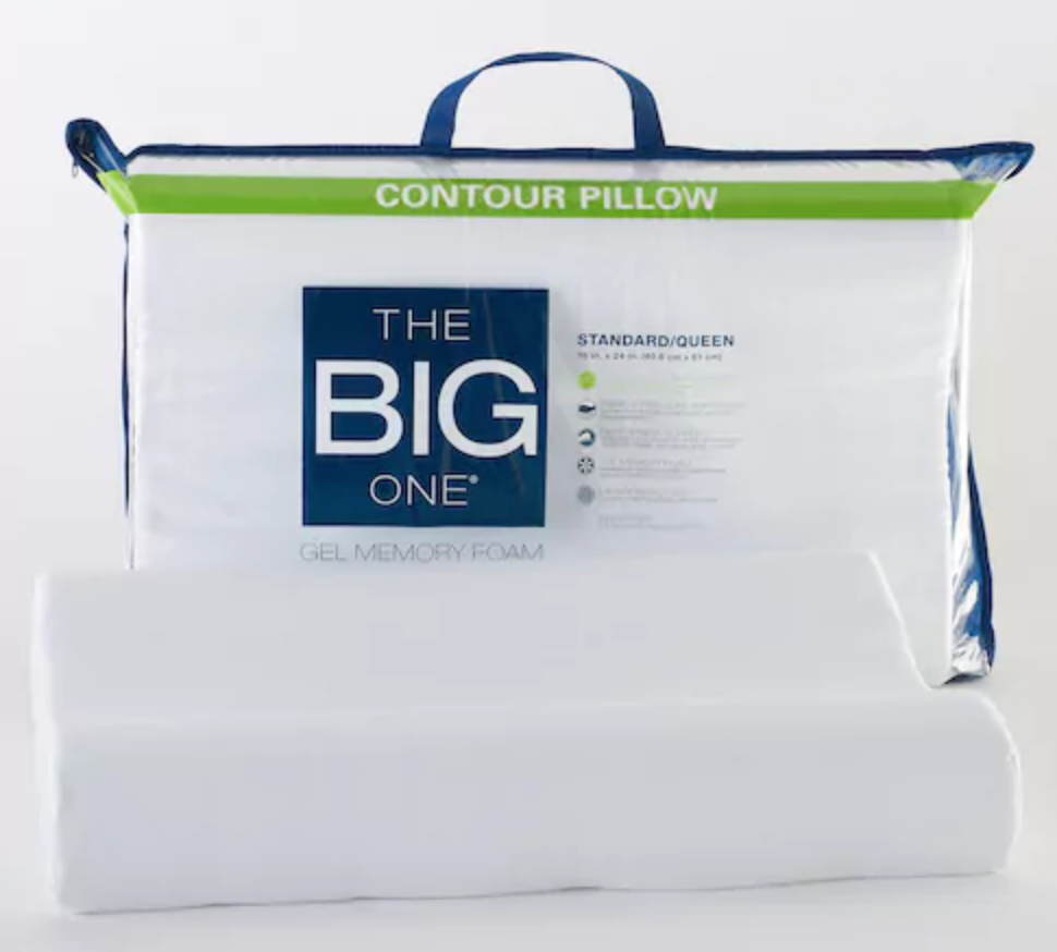 Kohl’s 30% Off, FREE Shipping & Kohl’s Cash! The Big One Gel Memory Foam Contour Pillow Just $10.47!