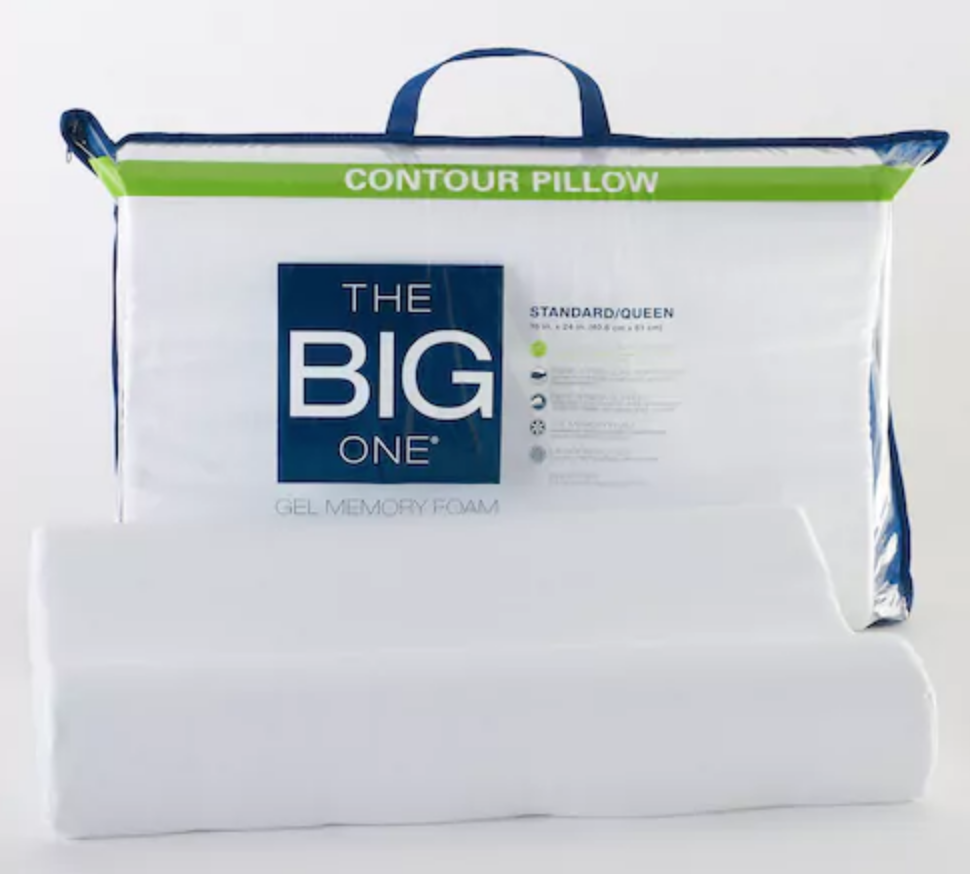 Kohl&rsquo;s 30% Off, FREE Shipping & Kohl&rsquo;s Cash! The Big One Gel Memory Foam Contour Pillow Just $10.47!