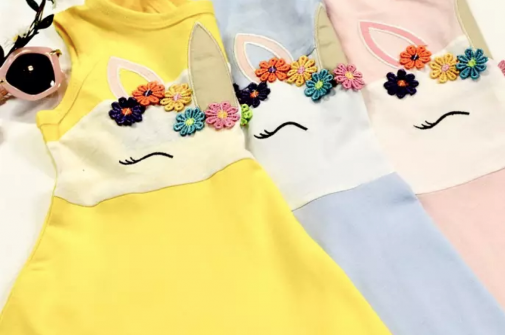 Soft Cotton Unicorn Dresses Just $13.99! (Reg. $49.99)