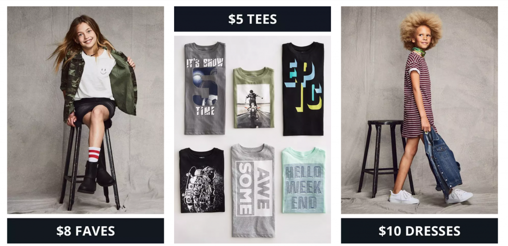 Crazy 8: FREE Shipping Plus, $10 Jeans, $5 Tee’s $8 Dresses & 40% Off Uniforms!