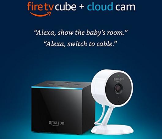 PRIME DAY DEAL!! Fire TV Cube + Cloud Cam Security Camera – Only $149.98 Shipped!