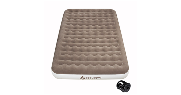 Etekcity Inflatable Air Mattress with Rechargeable Pump, 9″, Queen Size – Just $54.99!