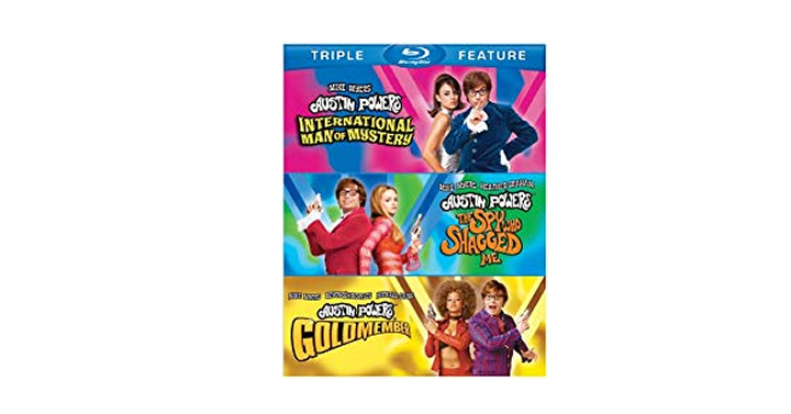 Austin Powers Triple Feature on Blu-ray – Just $8.00!