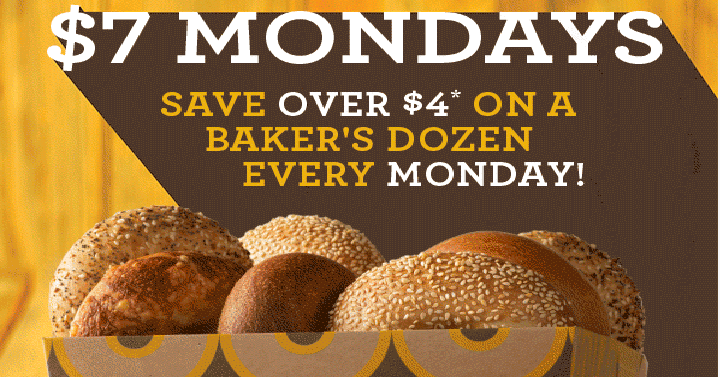 Einstein Bros. Bagels: Grab a Baker’s Dozen Bagels for Only $7.00!
