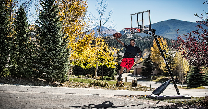 Spalding NBA Portable Basketball Hoop with 54″ Polycarbonate Backboard Only $139.99 Shipped! (Reg. $270)