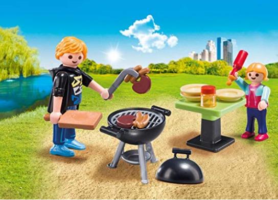 PLAYMOBIL Backyard Barbecue Carry Case – Only $5.99! *Add-On Item*