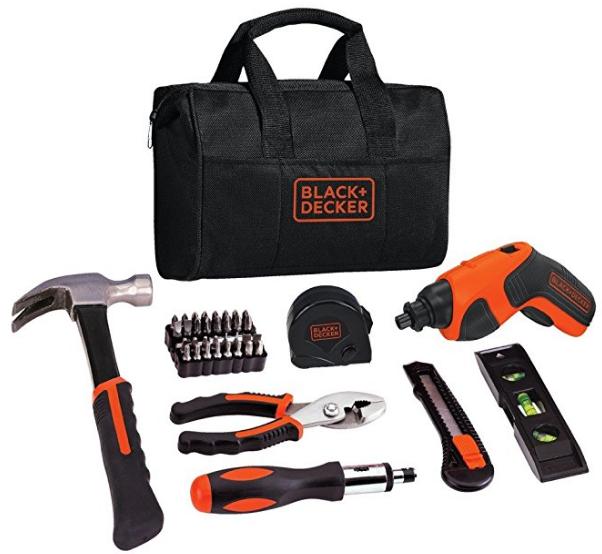 BLACK+DECKER 4V MAX Lithium Screwdriver and Project Kit – Only $22.79!