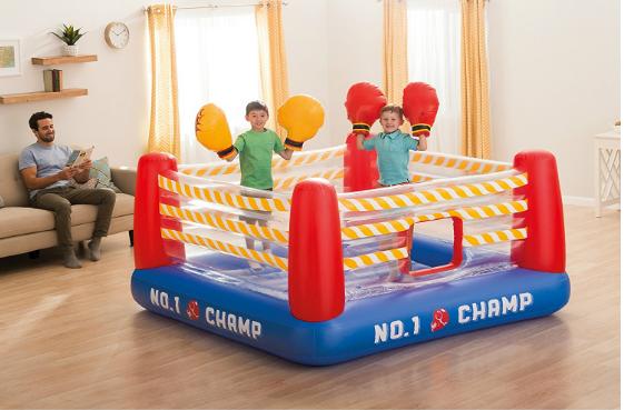 PRIME DAY DEAL!! Intex Jump-O-Lene Boxing Ring Inflatable Bouncer – Only $41.99!