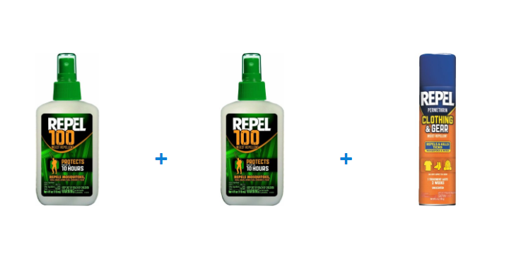 Repel 100 Camp and Hunt Repellant Bundle Only $14.74! Save 25% Off!
