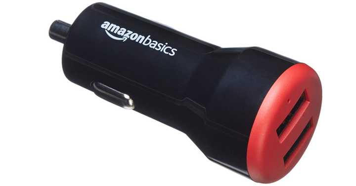 PRIME DAY DEALS ARE LIVE!!! AmazonBasics Dual-Port USB Car Charger for Apple & Android Devices – 4.8 Amp/24W – Just $4.99!
