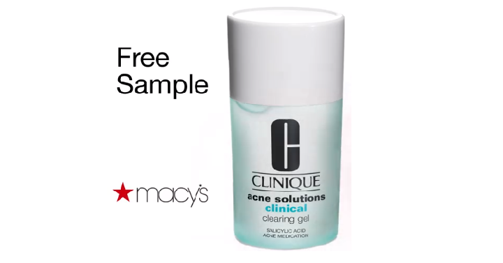 FREE Clinique Acne Solutions Clearing Gel Sample (Facebook Offer)