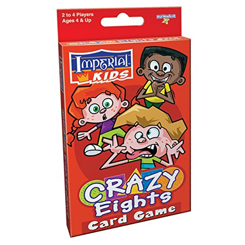 PlayMonster Crazy Eights Kids Card Game Only $3.99!