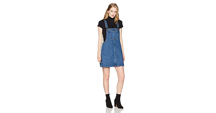 Lily Parker Women’s Classic Adjustable Strap Denim Overall Dress – Just $25.80!