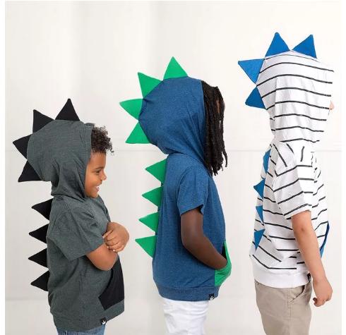 Dino Hoodies – Only $14.99!