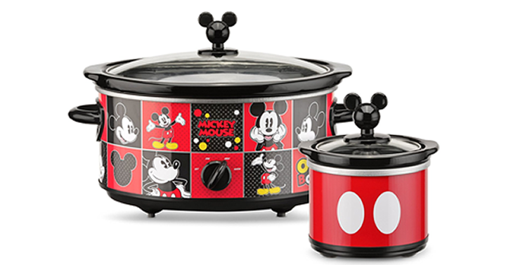 Still available! Disney 5 Quart Mickey Mouse Oval Slow Cooker with 20-Ounce Dipper – Just $33.73!