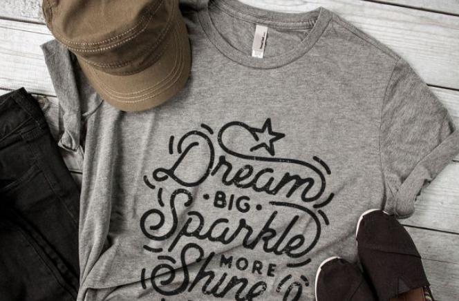 Dream Big Sparkle More Shine Bright Tee – Only $12.99!