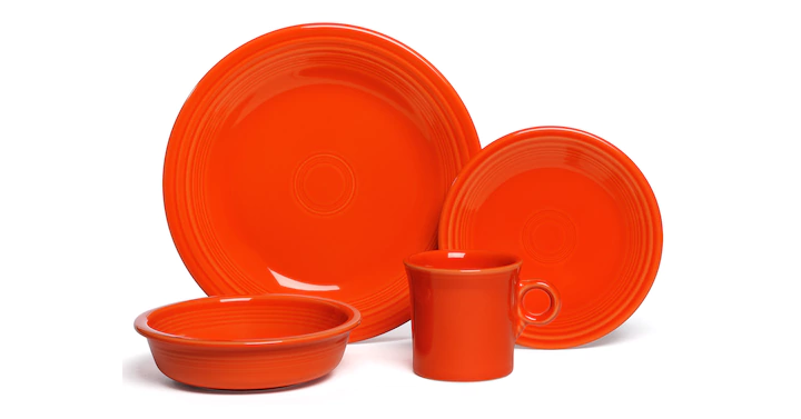 Kohl’s 30% Off! Earn Kohl’s Cash! Stack Codes! FREE Shipping! Fiesta 4-pc. Place Setting – 2 for $28.00!