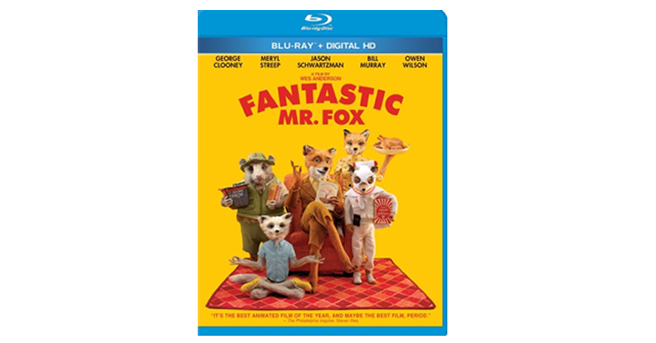 Fantastic Mr. Fox on Blu-ray – Just $5.99!