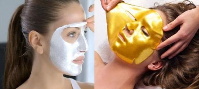 24k Gold or Silver Collagen Mask – Only $7.99!