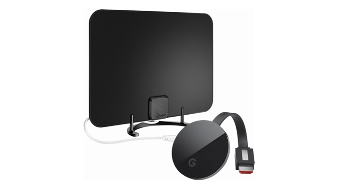 Google Chromecast Ultra & Rocketfish Ultra Thin HDTV Antenna Package – Just $69.98!