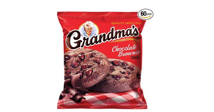Grandma’s Chocolate Brownie Cookies (Pack of 60) – Only $18.99!
