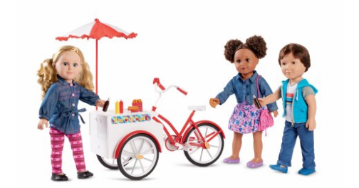 My Life As Hot Dog Bike Cart (18inch Doll Accessory) Only $16.88! (Reg $25.56)