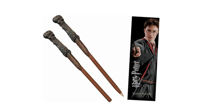 Harry Potter Wand Pen and Bookmark – Just $3.99!