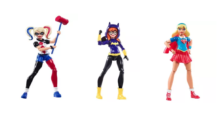 DC Super Hero Girls Action Figures Only $2.18!