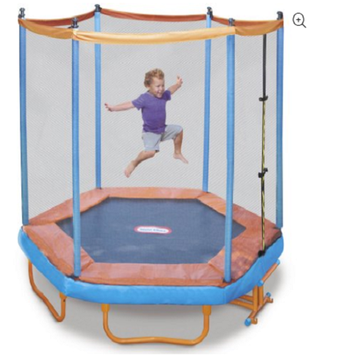 Little Tikes Easy Store 7-Foot Folding Trampoline Only $169 Shipped! (Reg. $350)
