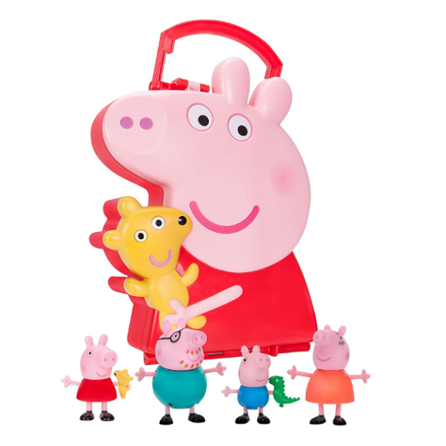 Peppa Pig Carry Case with 4 Figures Only $13.99!