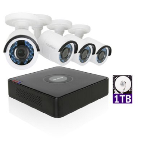 LaView 1080P HD 4 Security Cameras with 1 TB Night View Night View Cameras Only $139.99 Shipped! (Reg. $449.99)