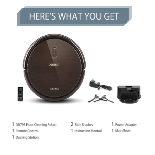 ECOVACS N79S Robot Vacuum Cleaner w/ Max Power Suction, Alexa Connectivity, App Controls and Self-Charging Only $169.98 with code! (Reg. $299.98)