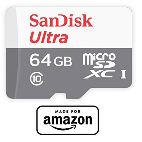 SanDisk 64 GB micro SD Memory Card for Fire Tablets and Fire TV Only $13.99! (Reg. $29.99)