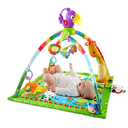 Fisher-Price Rainforest Music & Lights Deluxe Baby Gym Only $39.89! (Reg. $60)