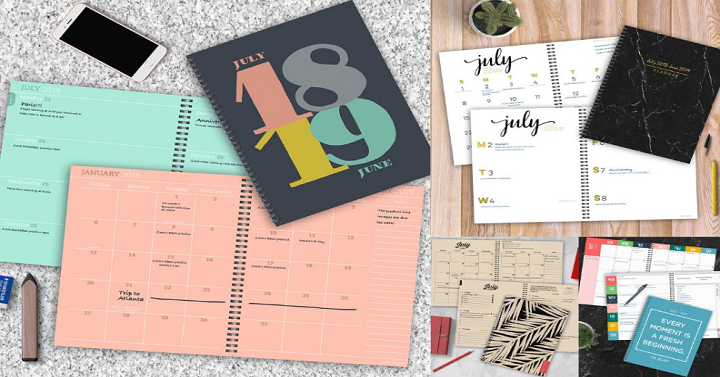 Ends Tonight! Premium Large Planners – 4 Options! Only $12.99!