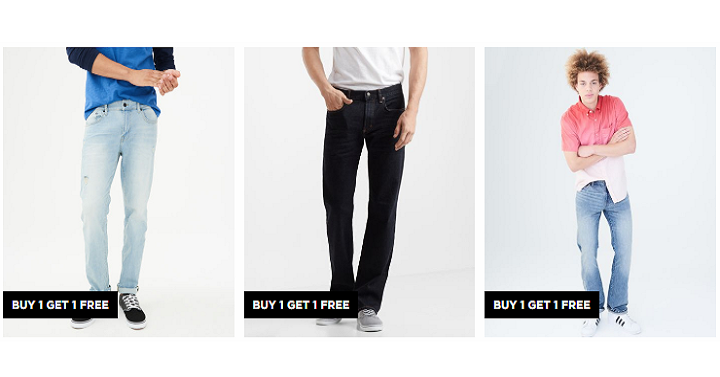 Aeropostale: Jeans Buy 1 Get 1 FREE! Prices Starting at $14.75 Per Pair!