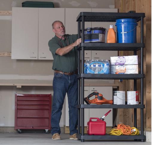 Keter 5-Shelf Heavy Duty Utility Ventilated Shelving Unit – Only $39.98!