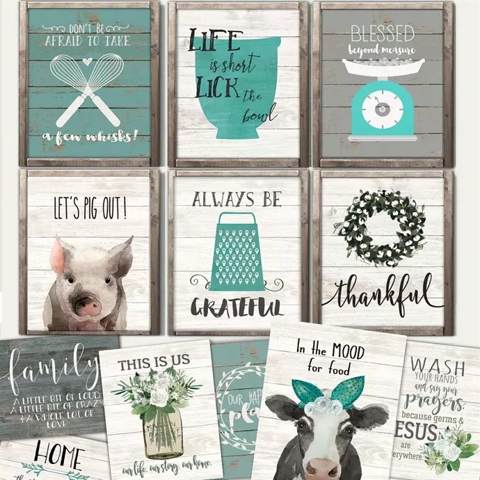 Rustic Kitchen Prints Only $2.97!