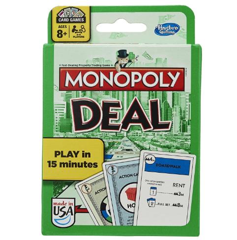 Hasbro Monopoly Deal Card Game – Only $3.49! *Add-On Item*