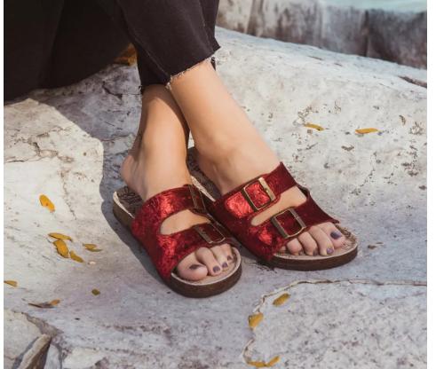 MUK LUKS Two Strap Slip on Sandals – Only $16.99!