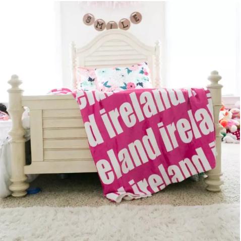 Personalized Modern Throw Blanket – Only $36.99!