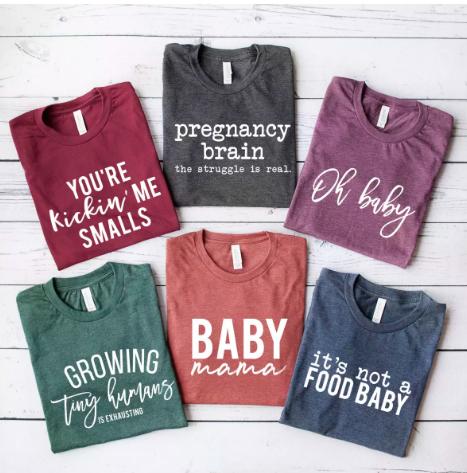 Pregnancy Graphic Tees – Only $15.99 Shipped!