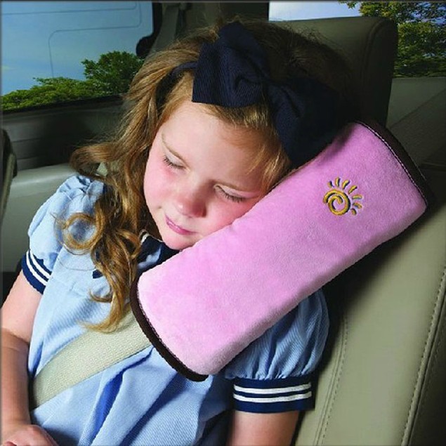 Kids’ Car Seat Belt Pillow Only $4.00 + FREE Shipping!