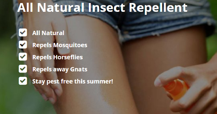 FREE Sample of Lander’s All Natural Insect Repellent!