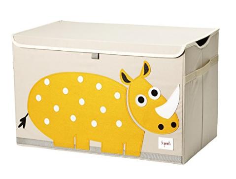 3 Sprouts Toy Chest (Yellow Rhino) – Only $17.86!