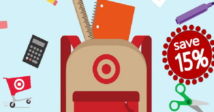 Target: Extra 15% Off Back to School Supplies!